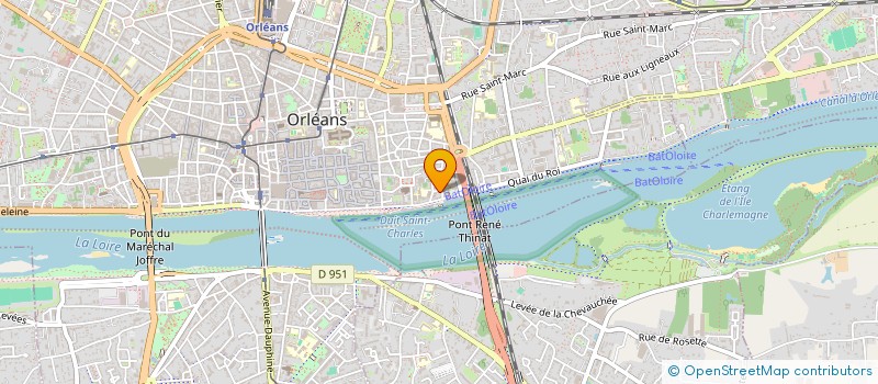 localisation de l'entreprise LIGUE DE BILLARD DU CENTRE à ORLEANS