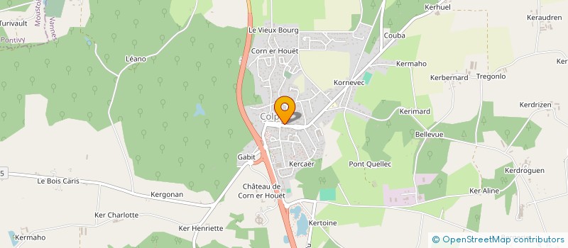 localisation de l'entreprise LIGUE DE BRETAGNE DE TIR à COLPO