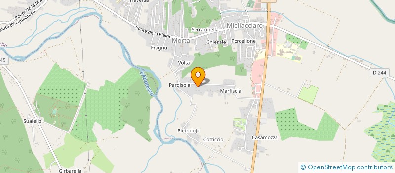 localisation de l'entreprise LIGUE DE CORSE DE LA FEDERATION FRANCAISE DE FULL CONTACT ET DISCIPLINES ASSOCIES à PRUNELLI-DI-FIUMORBO
