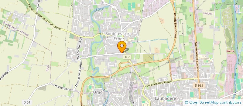 localisation de l'entreprise LIGUE DE FITNESS FONCTIONNEL FRANCAISE  BORDERES-SUR-L'ECHEZ