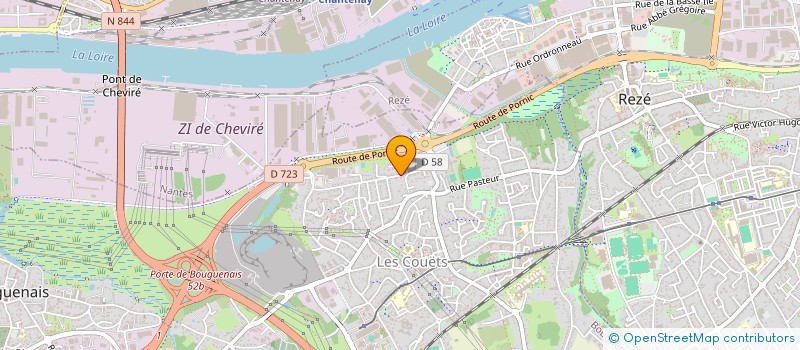 localisation de l'entreprise LIGUE DE FORCE DES PAYS DE LA LOIRE à NANTES