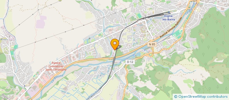 localisation de l'entreprise LIGUE DE L'ENSEIGNEMENT DES ALPES-DE-HAUTE-PROVENCE à DIGNE-LES-BAINS