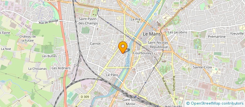 localisation de l'entreprise LIGUE DE L ENSEIGNEMENT - FAL 72 à LE MANS