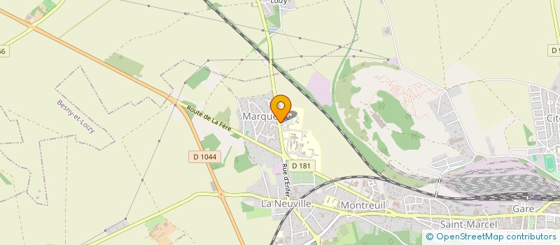 localisation de l'entreprise LIGUE DE L'ENSEIGNEMENT FEDERATION DE L'AISNE à LAON