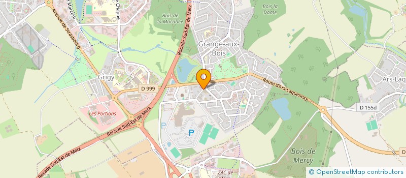 localisation de l'entreprise LIGUE DE L'ENSEIGNEMENT GRAND EST à METZ