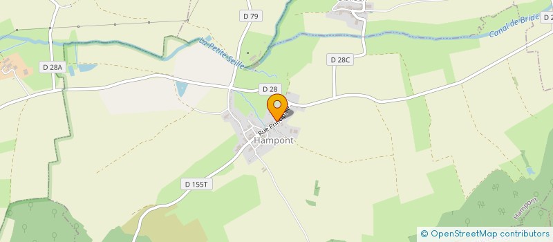 localisation de l'entreprise LIGUE DE LORRAINE DE BALL TRAP  AMELECOURT