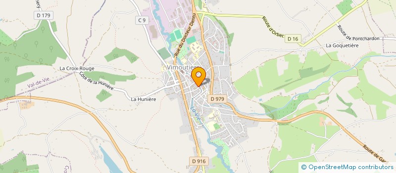 localisation de l'entreprise LIGUE DE NORMANDIE DE BADMINTON  CRIQUEBEUF-EN-CAUX