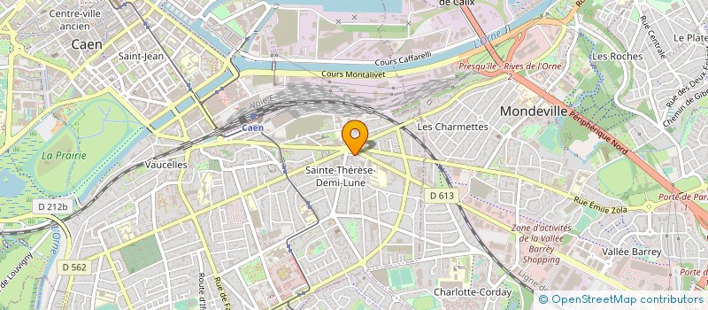 localisation de l'entreprise LIGUE DE NORMANDIE DES SPORTS EQUESTRES à CAEN