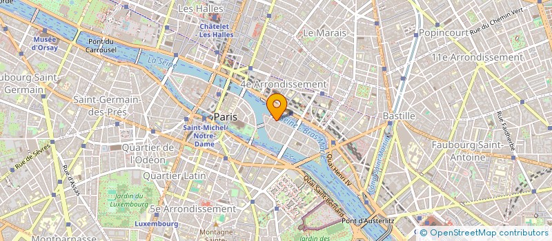 localisation de l'entreprise LIGUE DE PARIS DE LA FEDERATION SPORTIVE DE LA POLICE NATIONALE  PARIS