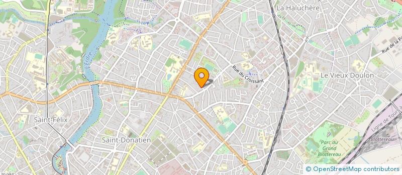localisation de l'entreprise LIGUE DE SWIN DES PAYS DE LA LOIRE à NANTES