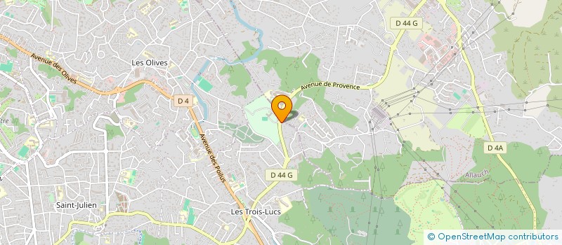localisation de l'entreprise LIGUE DE TIR DE PROVENCE à MARSEILLE
