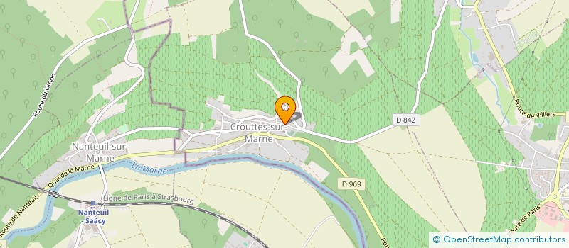 localisation de l'entreprise LIGUE DES HAUTS-DE-FRANCE FFSTB à CROUTTES-SUR-MARNE