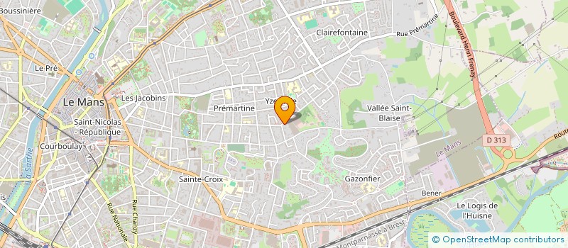 localisation de l'entreprise LIGUE DES PAYS DE LA LOIRE DE VOITURES RADIO-COMMANDEES à LE MANS