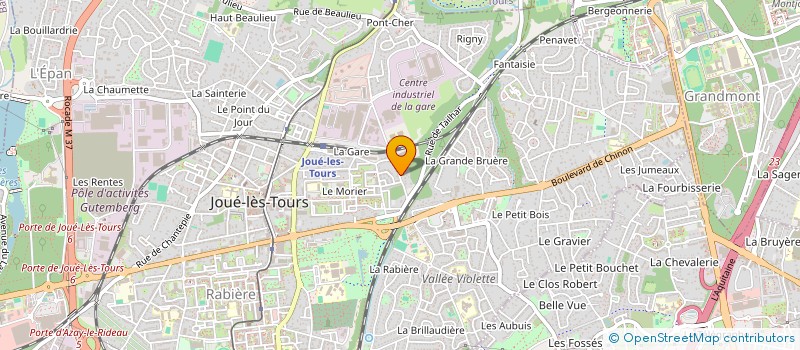 localisation de l'entreprise LIGUE DU CENTRE  DE SAVATE BOXE FRANCAISE ET DISCIPLINES ASSOCIEES  SOYE-EN-SEPTAINE