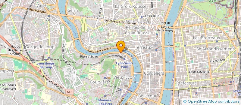 localisation de l'entreprise LIGUE DU LYONNAIS COURSE D'ORIENTATION à LYON