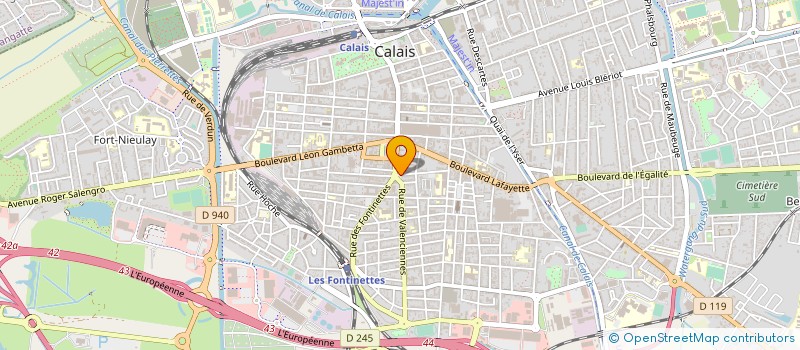 localisation de l'entreprise LIGUE DU SPORT AUTOMOBILE DES HAUTS DE FRANCE à CROIX-EN-TERNOIS