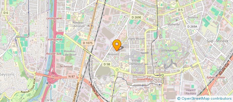 localisation de l'entreprise LIGUE F.F.S.S.DE AUVERGNE-RHONE-ALPES  MONTMERLE-SUR-SAONE