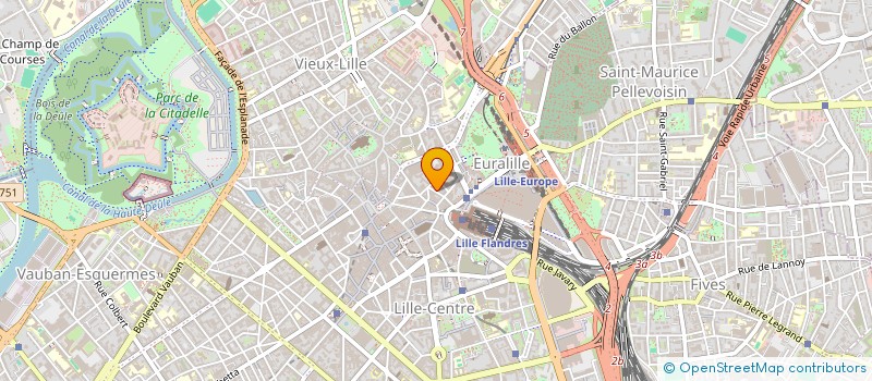 localisation de l'entreprise LIGUE FLANDRES ARTOIS JUDO à LILLE