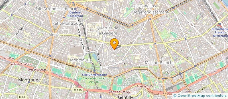 localisation de l'entreprise LIGUE FRANC AUBERGE JEUNESSE à PARIS