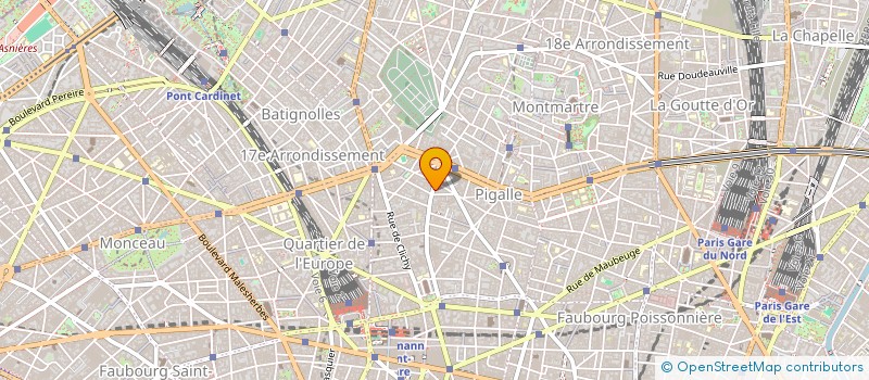 localisation de l'entreprise LIGUE FRANCAISE CONTRE LA VIVISECTION  PARIS