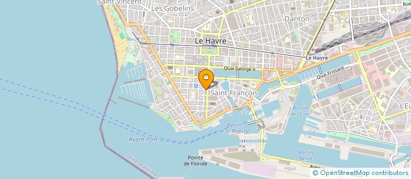 localisation de l'entreprise LIGUE HAVRAISE à LE HAVRE