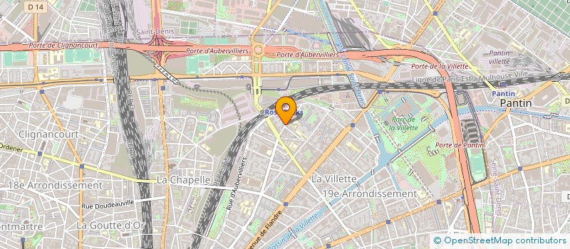 localisation de l'entreprise LIGUE ILE DE FRANCE BASEBALL ET SOFTBALL  PARIS