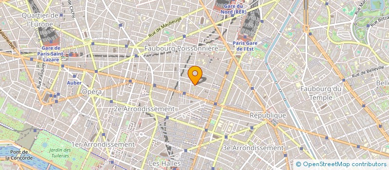 localisation de l'entreprise LIGUE ILE DE FRANCE DE RUGBY A XIII  PARIS