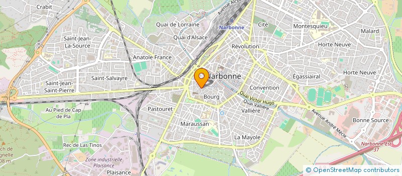 localisation de l'entreprise LIGUE INTERNATIONALE CONTRE LE RACISME ENVERS LES ARABES ET LES MUSULMANS  NARBONNE