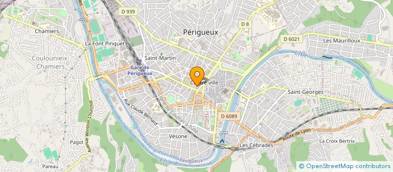 localisation de l'entreprise LIGUE INTERNATIONALE CONTRE LE RACISME ET L ANTISEMITISME SECTION DORDOGNE à PERIGUEUX