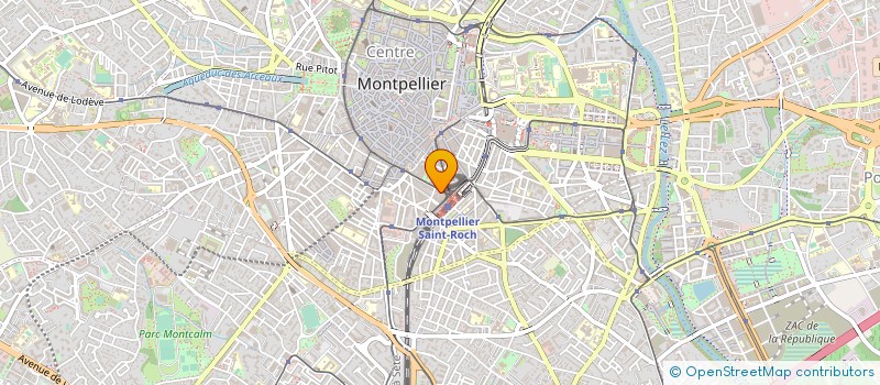 localisation de l'entreprise LIGUE LANGU ROUSS BASEB SOFTB CRICKET à MONTPELLIER