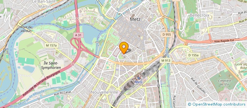 localisation de l'entreprise LIGUE LORRAINE DE SKI NAUTIQUE  METZ