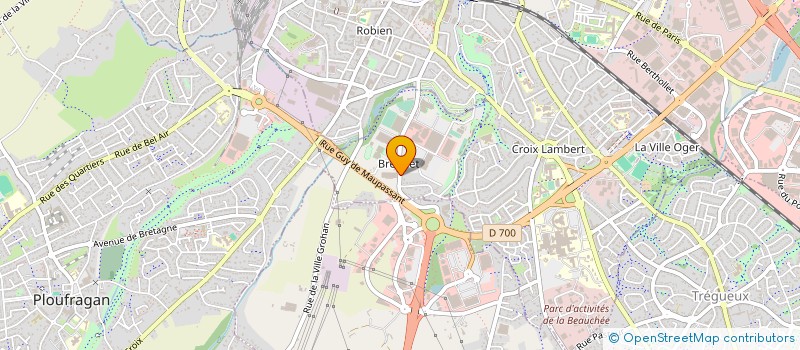 localisation de l'entreprise LIGUE MOTO REGIO DE BRETAGNE à PLOUFRAGAN