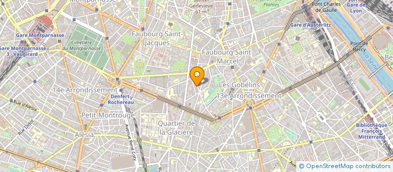 localisation de l'entreprise LIGUE NATIONALE CONTRE LE CANCER  PARIS