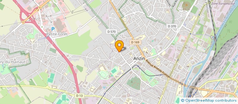 localisation de l'entreprise LIGUE NATIONALE TAKEDA RYU  ANZIN