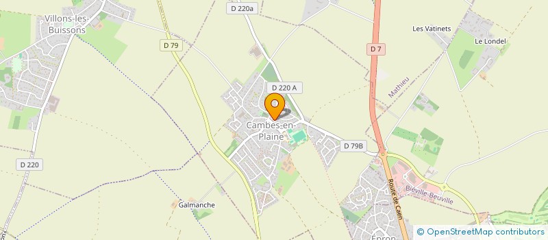 localisation de l'entreprise LIGUE NORMANDE DU SPORT D'ENTREPRISE à HEROUVILLE-SAINT-CLAIR
