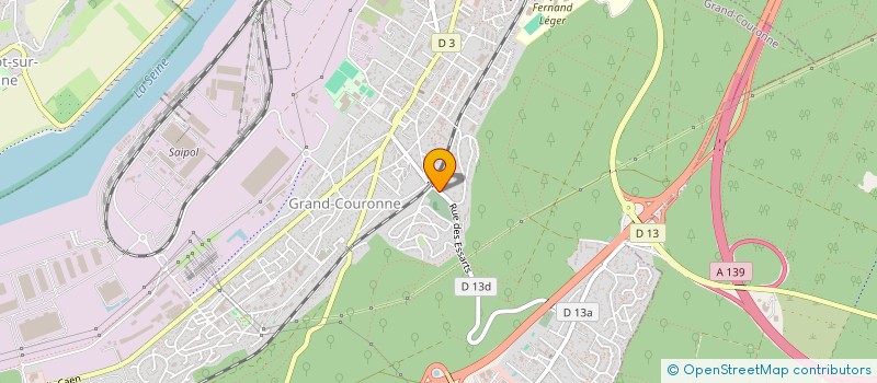 localisation de l'entreprise 	  LIGUE NORMANDIE DE LA FEDERATION FRANCAISE AIKIDO AIKIBUDO ET ASSOCIEES (FFAAA)  GRAND-COURONNE