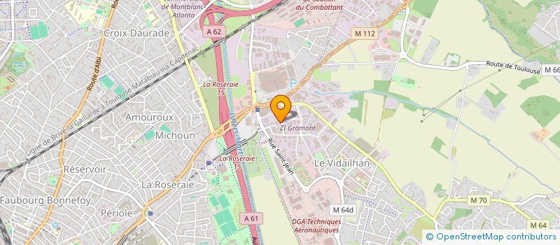 localisation de l'entreprise LIGUE OCCITANIE DE BADMINTON à BALMA