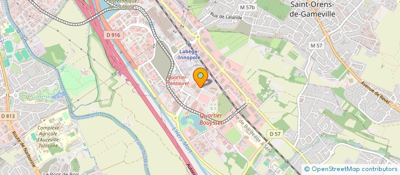 localisation de l'entreprise LIGUE OCCITANIE DE VOL LIBRE  TOULOUSE