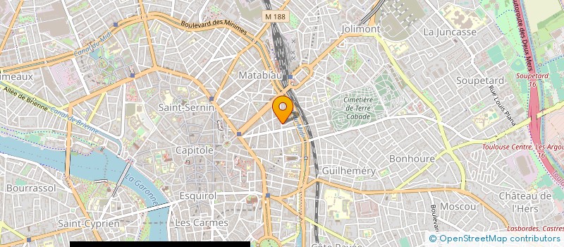 localisation de l'entreprise LIGUE OCCITANIE PYRENEES MEDITERRANEE DE NATATION à TOULOUSE