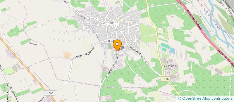 localisation de l'entreprise LIGUE ONE  CABANNES