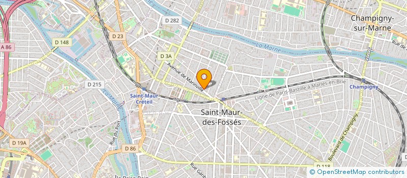 localisation de l'entreprise LIGUE POUR LA SANTE DES ETUDIANTS ET INTERNES EN MEDECINE (LIPSEIM) à SAINT-MAUR-DES-FOSSES
