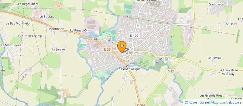 localisation de l'entreprise LIGUE REGIONAL DE FORCE DE BRETAGNE  GUINGAMP