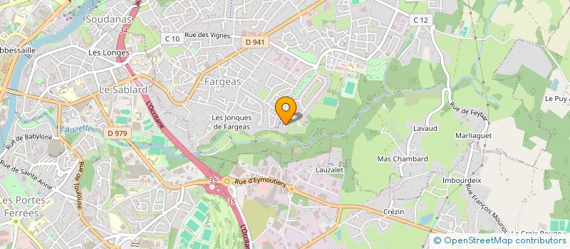 localisation de l'entreprise LIGUE REGIONALE DE LA FEDERATION FRANCAISE BOWLING ET SPORT DE QUILLES DE LA NOUVELLE-AQUITAINE à LIMOGES