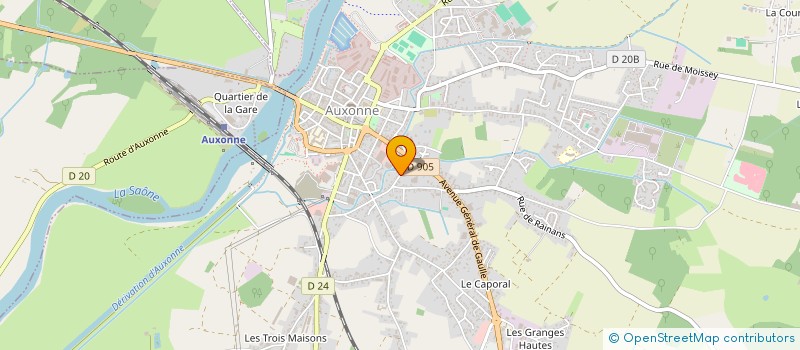 localisation de l'entreprise LIGUE REGIONALE DE TRIATHLON ET DES DISCIPLINES ENCHAINEES DE BOURGOGNE-FRANCHE-COMTE à CHATENOY-LE-ROYAL