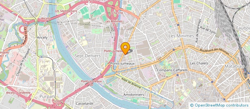 localisation de l'entreprise LIGUE REGIONALE DOUBLE DUTCH JUMP ROPE OCCITANIE  TOULOUSE