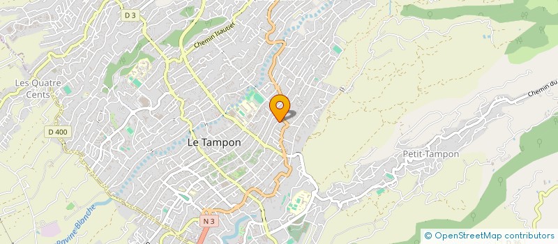 localisation de l'entreprise LIGUE REUNIONNAISE DE FOOTBALL AMERICAIN  LE TAMPON