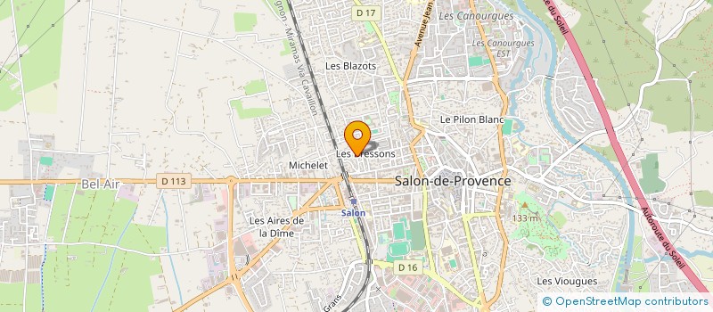 localisation de l'entreprise LIGUE SUD PROVENCE ALPES COTE D AZUR DE RUGBY A XIII à AVIGNON