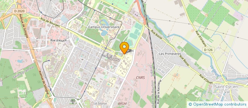 localisation de l'entreprise LIGUE TBO à ORLEANS