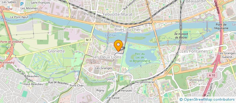 localisation de l'entreprise LIGUE UNIVERSITAIRE CONTRE INEGALITES ET DISCRIMINATIONS à TOURS