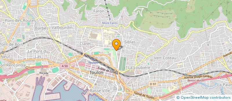 localisation de l'entreprise LIGUE VAROISE DE PREVENTION à TOULON